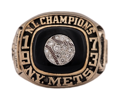 Rusty Staubs 1973 New York Mets National League Championship Ring (Staub LOA)